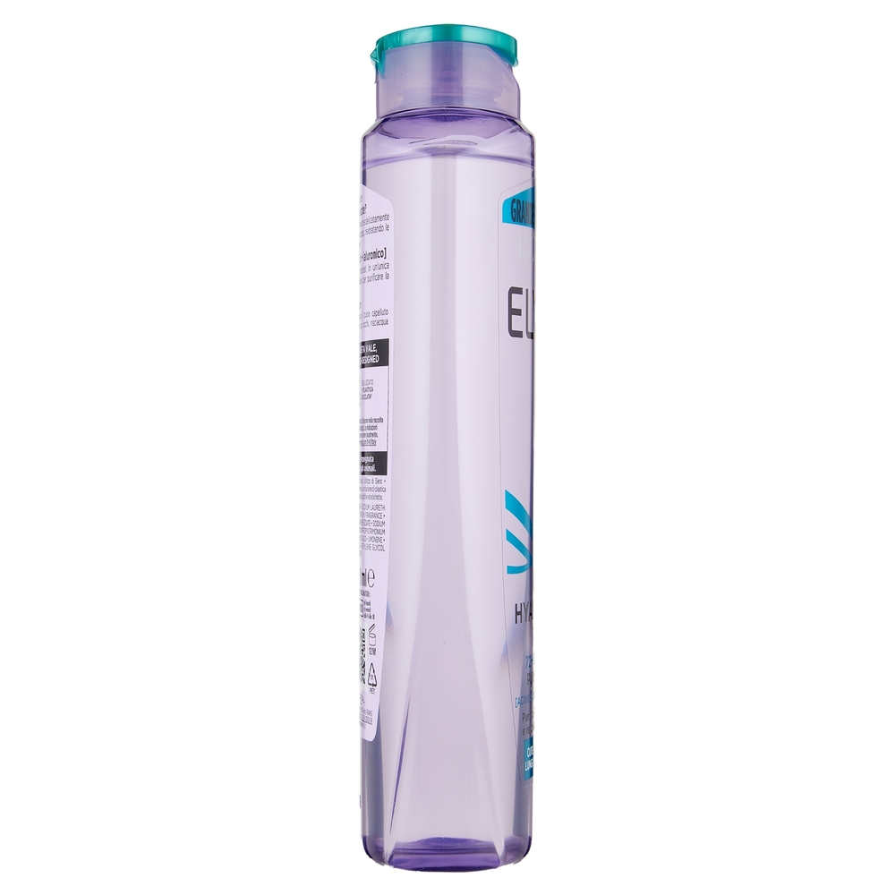 Elvive Hyaluronic Pure 72H Shampoo Purificante, per Cute e Radici Grasse, 300 ml